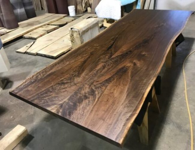 Custom Live Edge Heritage Table